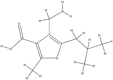 3-Furancarboxylicacid,4-(aminomethyl)-2-methyl-5-(2-methylpropyl)-(9CI) CAS#: 799264-70-3
