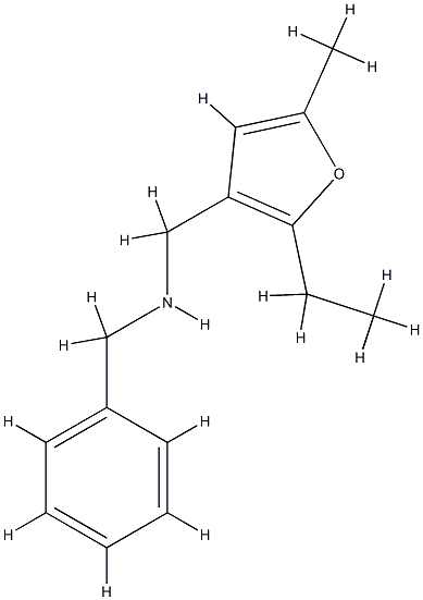 3-Furanmethanamine,2-ethyl-5-methyl-N-(phenylmethyl)-(9CI) CAS#: 777040-81-0
