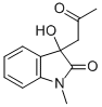 3-HYDROXY-1-METHYL-3-(2-OXO-PROPYL)-1,3-DIHYDRO-INDOL-2-ONE CAS#: 76325-64-9