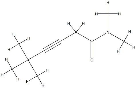 3-Hexynamide,N,N,5,5-tetramethyl-(9CI) CAS#: 756500-11-5
