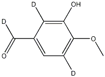 3-Hydroxy-4-methoxybenzaldehyde-d3 CAS#: 74495-73-1