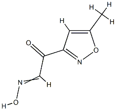 3-Isoxazoleacetaldehyde,5-methyl--alpha--oxo-,aldoxime(9CI) CAS#: 78448-96-1
