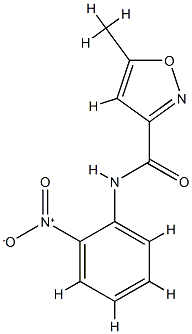 3-Isoxazolecarboxamide,5-methyl-N-(2-nitrophenyl)-(9CI) CAS#: 717858-34-9