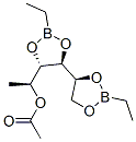 3-O,4-O:5-O,6-O-Bis(ethylboranediyl)-1-deoxy-L-mannitol 2-acetate CAS#: 74779-69-4