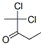 3-Pentanone, 2,2-dichloro- CAS#: 73651-50-0