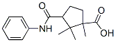 3-(Phenylaminocarbonyl)-1,2,2-trimethyl-1-cyclopentanecarboxylic acid CAS#: 73889-61-9