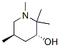 3-Piperidinol, 1,2,2,5-tetramethyl-, trans- (9CI) CAS#: 747369-09-1