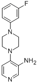 3-Pyridinamine, 4-(4-(3-fluorophenyl)-1-piperazinyl)- CAS#: 78069-83-7