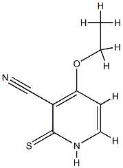 3-Pyridinecarbonitrile,4-ethoxy-1,2-dihydro-2-thioxo-(9CI) CAS#: 717875-86-0
