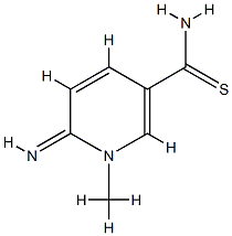 3-Pyridinecarbothioamide,1,6-dihydro-6-imino-1-methyl-(9CI) CAS#: 744980-22-1