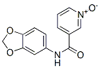 3-Pyridinecarboxamide,N-1,3-benzodioxol-5-yl-,1-oxide(9CI) CAS#: 735320-87-3
