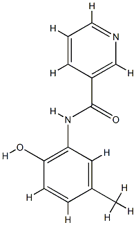3-Pyridinecarboxamide,N-(2-hydroxy-5-methylphenyl)-(9CI) CAS#: 791841-88-8
