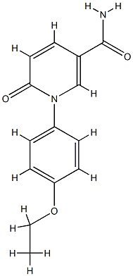 3-Pyridinecarboxamide,N-(4-ethoxyphenyl)-1,6-dihydro-6-oxo-(9CI) CAS#: 735321-20-7