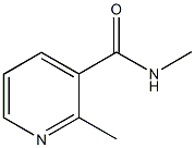 3-Pyridinecarboxamide,N,2-dimethyl-(9CI) CAS#: 77594-56-0