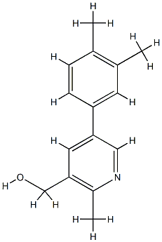 3-Pyridinemethanol,5-(3,4-dimethylphenyl)-2-methyl-(9CI) CAS#: 791056-33-2