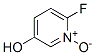 3-Pyridinol,6-fluoro-,1-oxide(9CI) CAS#: 727736-65-4