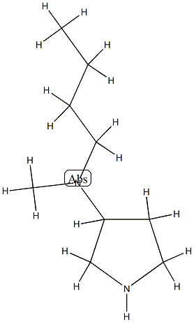 3-Pyrrolidinamine,N-butyl-N-methyl-(9CI) CAS#: 713141-69-6