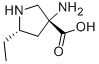 3-Pyrrolidinecarboxylicacid,3-amino-5-ethyl-,(3R-trans)-(9CI) CAS#: 754951-06-9