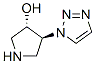 3-Pyrrolidinol, 4-(1H-1,2,3-triazol-1-yl)-, trans- (9CI) CAS#: 749181-88-2