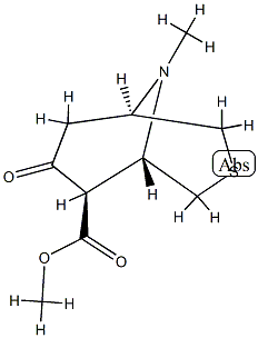 3-Thia-9-azabicyclo[3.3.1]nonane-6-carboxylicacid,9-methyl-7-oxo-,methylester,(1R,5S,6R)-rel-(9CI) CAS#: 790697-01-7