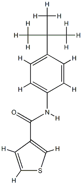 3-Thiophenecarboxamide,N-[4-(1,1-dimethylethyl)phenyl]-(9CI) CAS#: 717827-11-7