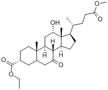 3-alpha-Ethoxycarbonyl-12-alpha-hydroxy-7-oxocholan-24-oic acid, methy l ester CAS#: 73771-71-8