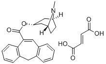 3-alpha-Tropanyl 5H-dibenzo(a,d)cyclohepten-10-carboxylate hydrogen fu marate CAS#: 73927-65-8