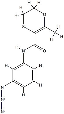 3'-azidocarboxin CAS#: 77386-61-9