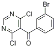 (3-broMophenyl)(4,6-dichloropyriMidin-5-yl)Methanone CAS#: 754190-28-8