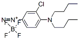 3-chloro-4-dibutylaminobenzenediazonium tetrafluoroborate CAS#: 72470-82-7