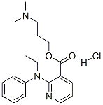 3-dimethylaminopropyl 2-(ethyl-phenyl-amino)pyridine-3-carboxylate hyd rochloride CAS#: 75449-67-1