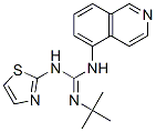 3-isoquinolin-5-yl-2-tert-butyl-1-(1,3-thiazol-2-yl)guanidine CAS#: 72041-87-3
