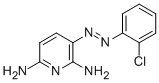 3-(o-Chlorophenylazo)-2,6-pyridinediamine CAS#: 74037-43-7