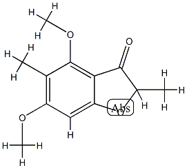3(2)-Benzofuranone,4,6-dimethoxy-2,5-dimethyl-(4CI) CAS#: 791136-83-9
