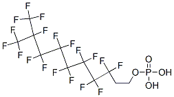 3,3,4,4,5,5,6,6,7,7,8,8,9,10,10,10-hexadecafluoro-9-(trifluoromethyl)decyl dihydrogen phosphate CAS#: 78974-42-2
