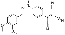 3,4-Dimethoxybenzaldehyde p-(tricyanovinyl)phenyl hydrazone CAS#: 73664-54-7