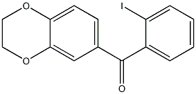 3,4-(ETHYLENEDIOXY)-2'-IODOBENZOPHENONE CAS#: 727421-75-2