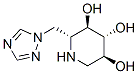 3,4,5-Piperidinetriol, 2-(1H-1,2,4-triazol-1-ylmethyl)-, (2R,3R,4R,5S)- (9CI) CAS#: 748814-86-0