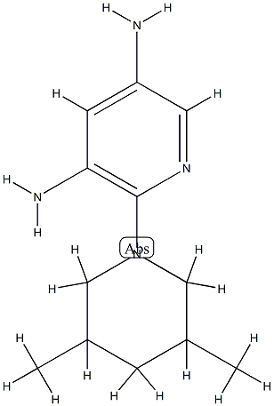 3,5-Pyridinediamine,2-(3,5-dimethyl-1-piperidinyl)-(9CI) CAS#: 794471-60-6