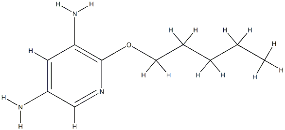 3,5-Pyridinediamine,2-(pentyloxy)-(9CI) CAS#: 733698-96-9