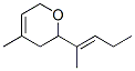 3,6-Dihydro-4-methyl-2-(1-methyl-1-butenyl)-2H-pyran CAS#: 72333-12-1