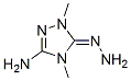 3H-1,2,4-Triazol-3-one,5-amino-2,4-dihydro-2,4-dimethyl-,hydrazone(9CI) CAS#: 754201-52-0
