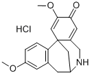 3H-7,12b-Methanodibenz(c,e)azocin-3-one, 5,6,7,8-tetrahydro-2,10-dimet hoxy-, hydrochloride, (+-)- CAS#: 76334-71-9