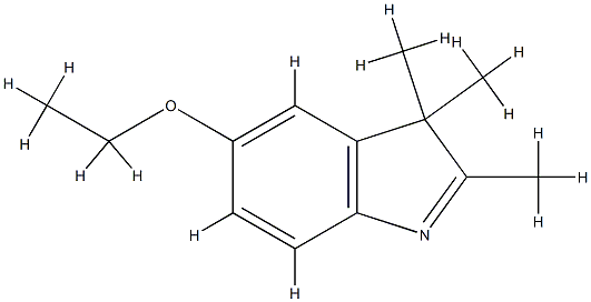 3H-Indole,5-ethoxy-2,3,3-trimethyl-(9CI) CAS#: 74470-86-3