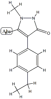 3H-Pyrazol-3-one,4-(4-ethylphenyl)-5-fluoro-1,2-dihydro-1-methyl-(9CI) CAS#: 765904-64-1