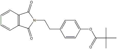 4-(2-(1,3-Dioxoisoindolin-2-Yl)Ethyl)Phenyl Pivalate CAS#: 785849-99-2
