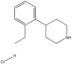 4-(2-Ethylphenyl)piperidine hydrochloride CAS#: 74150-51-9