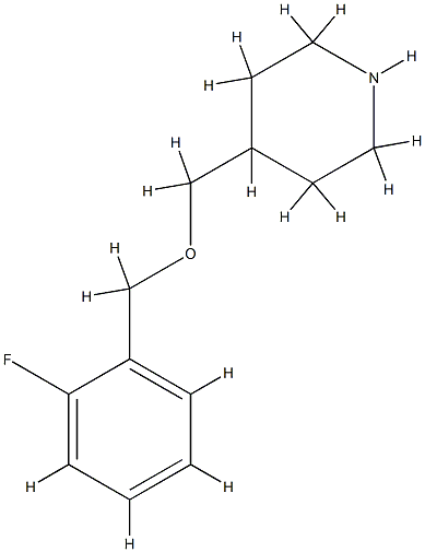 4-(2-Fluoro-benzyloxymethyl)-piperidine CAS#: 748767-49-9