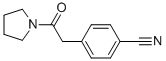 4-(2-OXO-2-(PYRROLIDIN-1-YL)ETHYL)BENZONITRILE CAS#: 79149-49-8