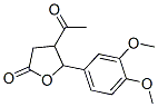 4-(3',4'-dimethoxyphenyl)-3-acetyl-4-butanolide CAS#: 72471-47-7